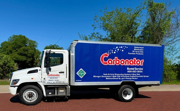Carbonator Rental Delivery & Service Truck