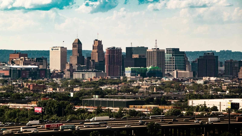 Newark skyline