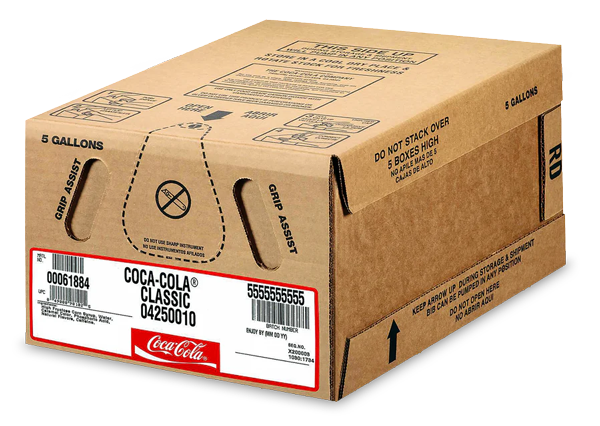 Coca-Cola Bag in Box Carton